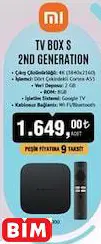 XİAOMİ TV BOX S 2ND GENERATİON